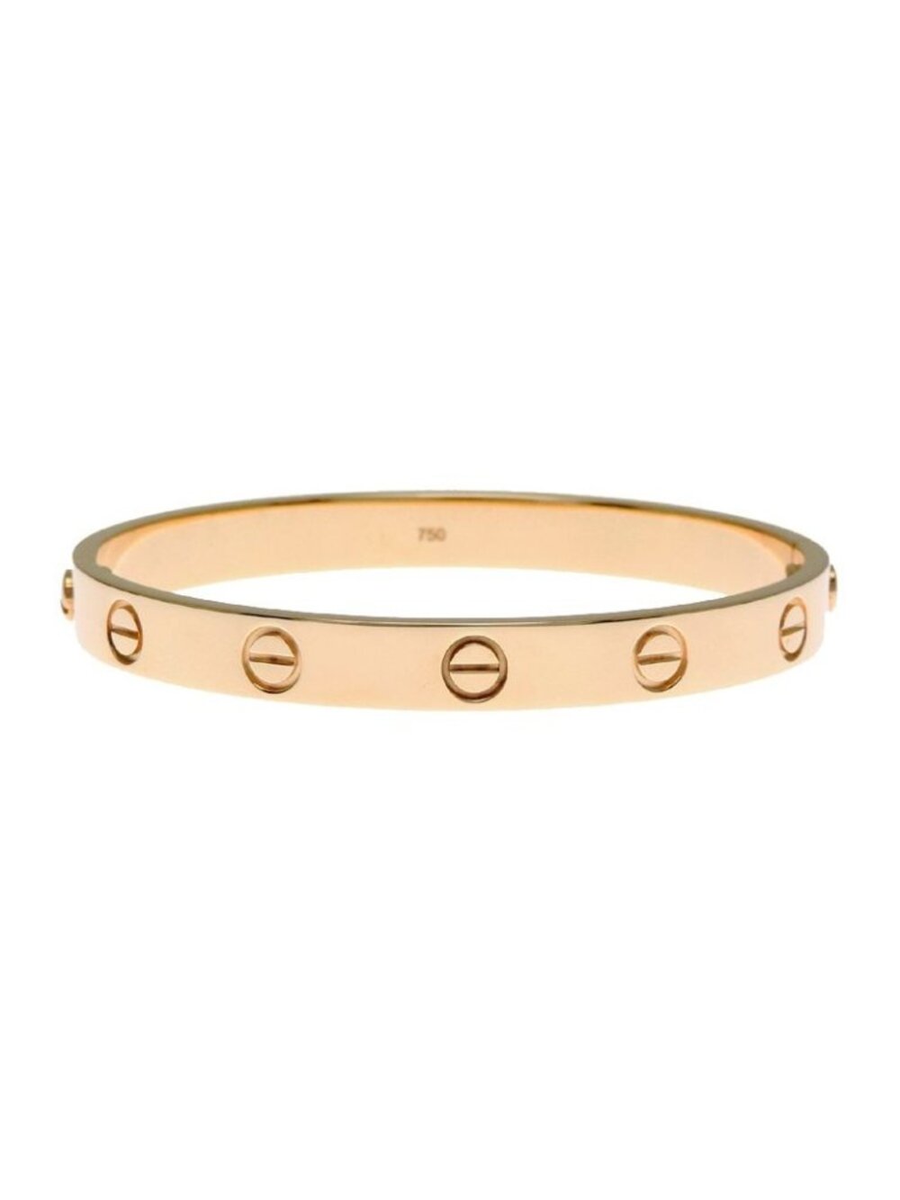 Cartier Bracelet 750 Pink Gold Love Vintage